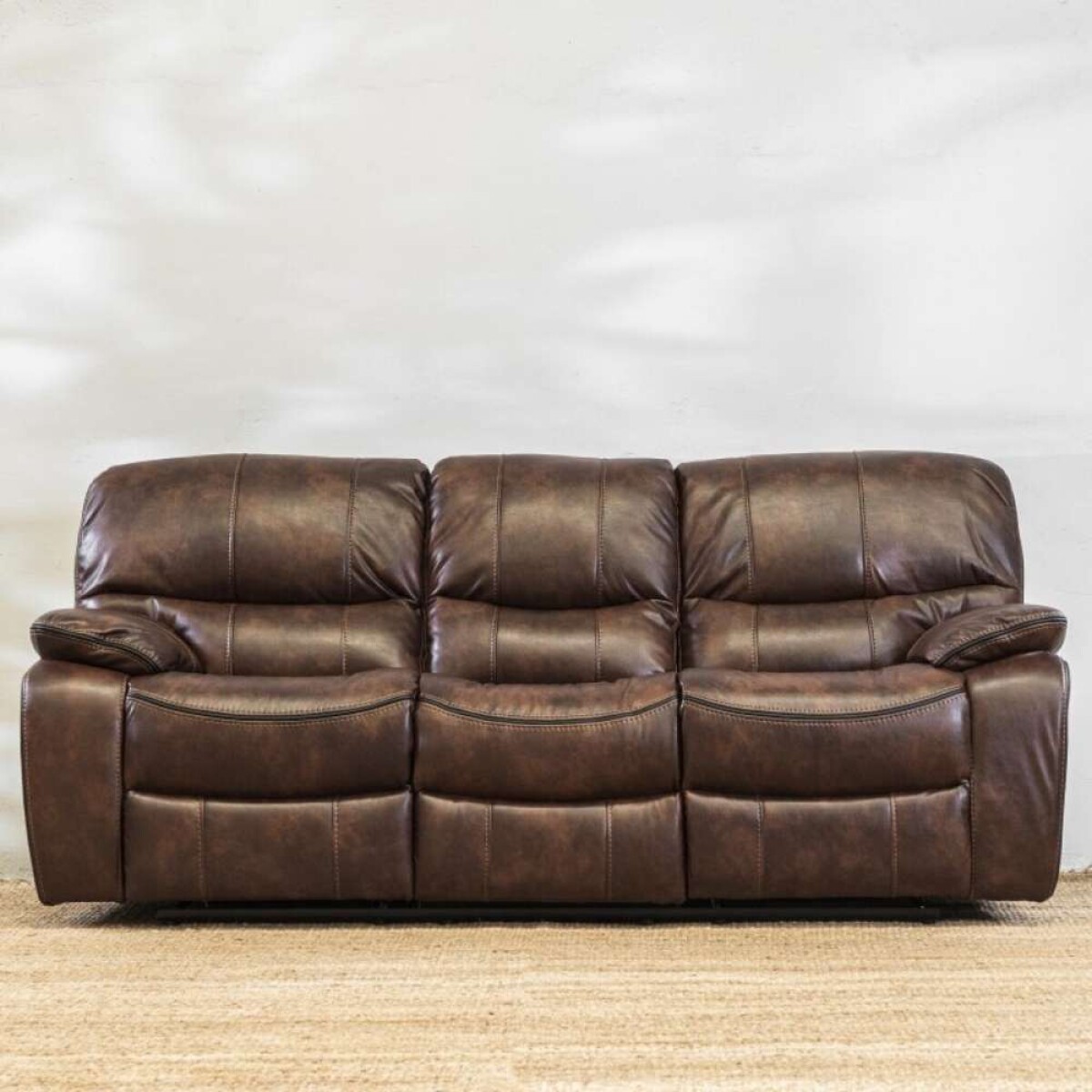 Sillón Reclinable Niza 3 Cuerpos Chocola 