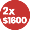 Promo 2x1600