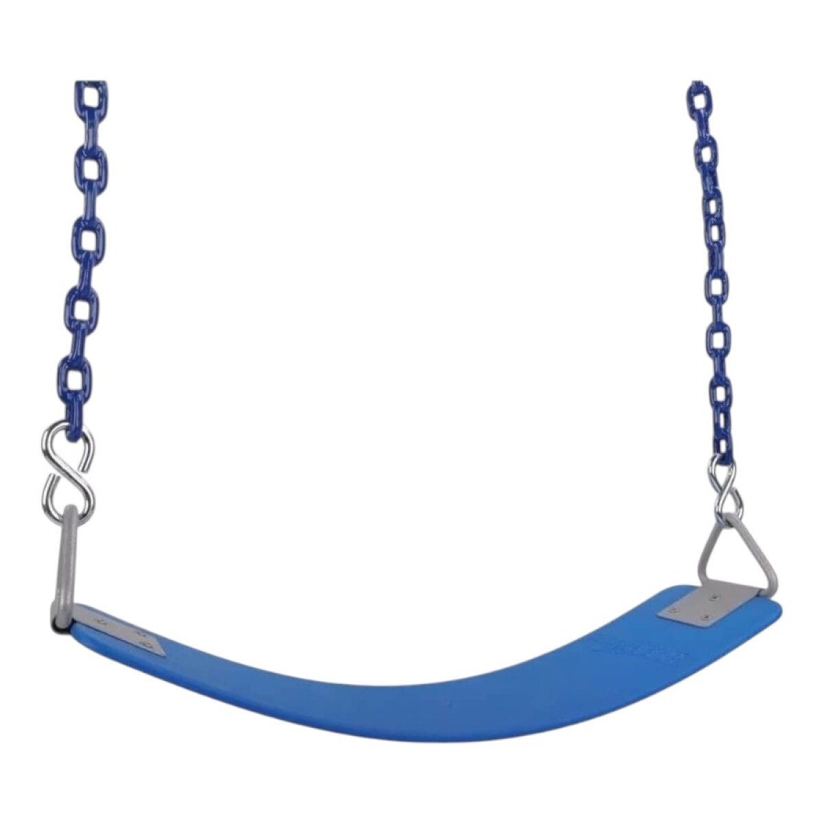 Hamaca banda goma con cadenas - Azul 