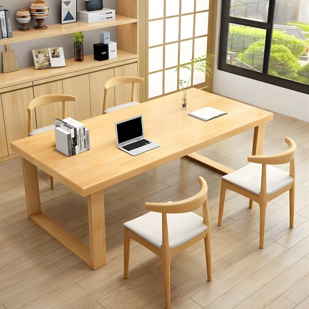 Mesa de comedor Nilo Madera maciza 160 cm Mesa de comedor Nilo Madera maciza 160 cm