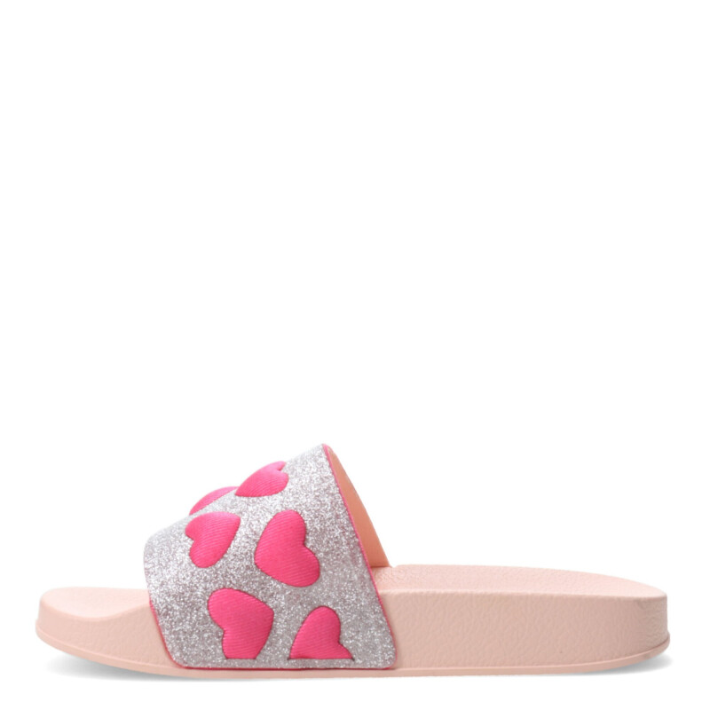 Sandalias de Niña MINI Miss Carol Brui Con Corazones Rosado