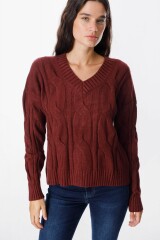 Sweater Corteza Bordeaux
