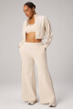 Pantalón Elevated Track Pant Mujer Almond Milk/Black