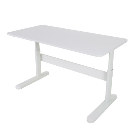 ESCRITORIO REGULABLE KIDS MDF-Y-METAL BLANCO CURIE 1,2M