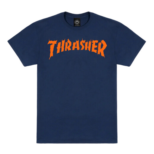 Remera Thrasher Burn It Down - Azul Remera Thrasher Burn It Down - Azul