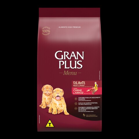 GRANPLUS MENU CACHORRO MINI / CARNE & ARROZ 3KG Granplus Menu Cachorro Mini / Carne & Arroz 3kg