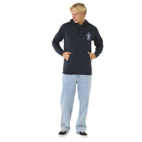 Canguro Rip Curl Search Icon Hood Negro Azul