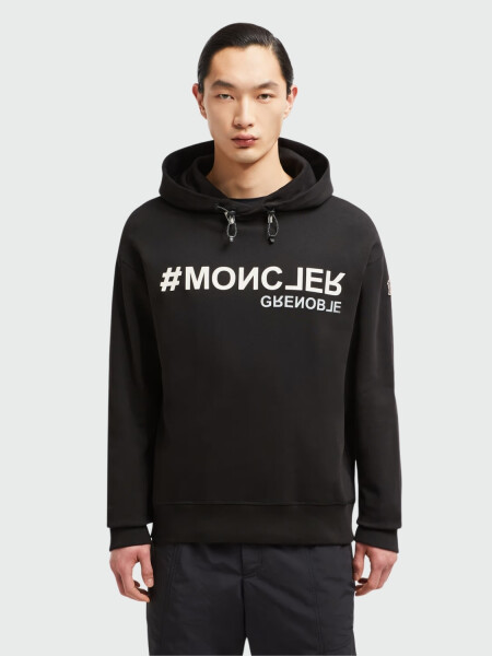 Moncler - Sudadera con Capucha Grenoble Negro