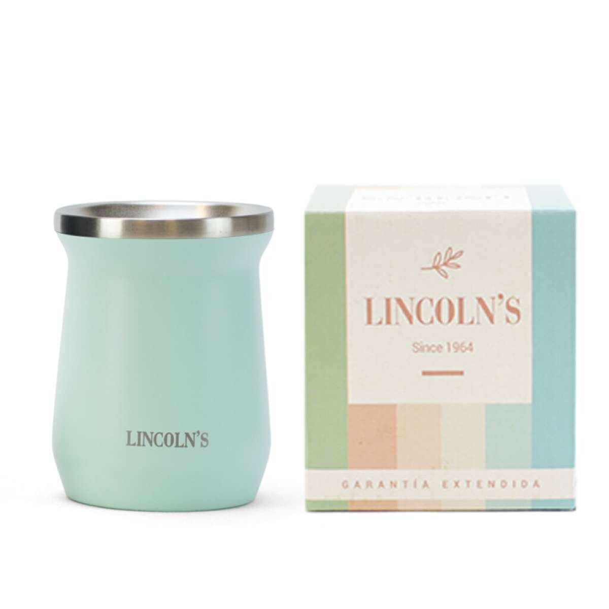 Mate Acero Inoxidable Cefeo - Aguamarina 