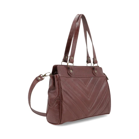 CARTERAS VENET - CUERO MADELEINE MARRON