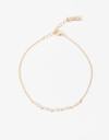 Pulseras Flexibles Strass Pulsera Flexible Cubic Zirconia New Delicates. - Dorado