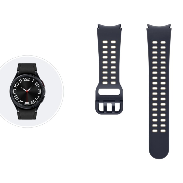Correa Samsung Extreme Sport Band (S/M) para Galaxy Watch6 Black