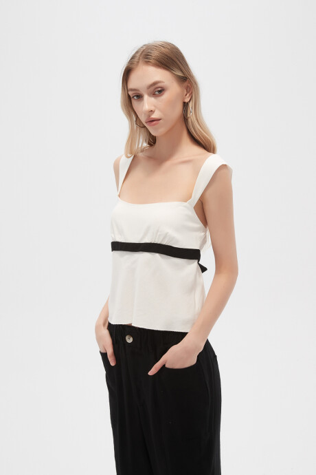 Tops Garci Blanco