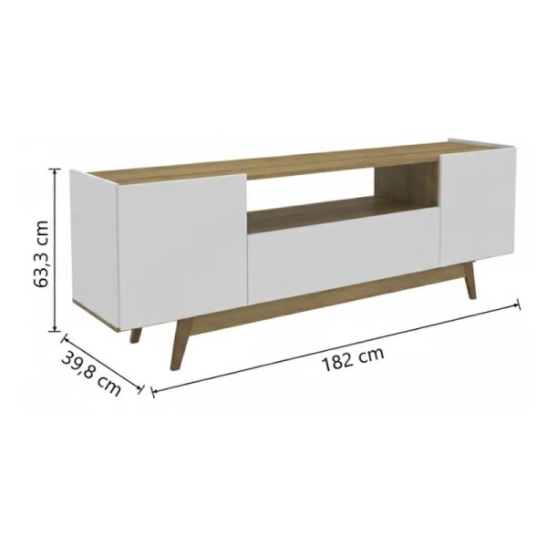 RACK PORTO BELO - MIEL/BLANCO RACK PORTO BELO - MIEL/BLANCO