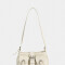 Bandoleras Noche Cartera Formato Baguette - Blanco Crudo