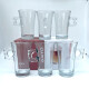 Set 6 Tazas con asa Gaiyo 250ml TRANSPARENTE