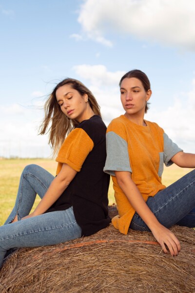 TSHIRT MARMA Mostaza