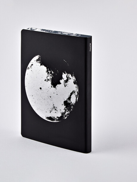 Notebook graphic l- moon NEGRO