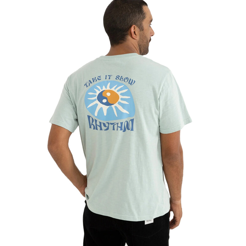 Remera Rhythm Slow Down Slub Remera Rhythm Slow Down Slub