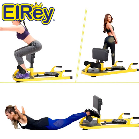 Banco Multifunción Sentadillas Flexiones Abdominales! Gym004014