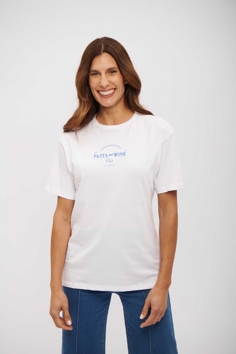 REMERA LUCHI PASTA AND WINE