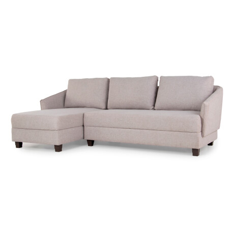 Rinconera Piero - Tela Rústica - Chaise Izquierdo 14000 (Beige)