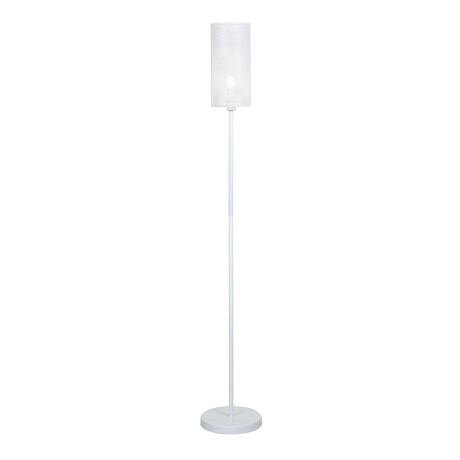 LÁMPARA PORTÁTIL DE PIE METAL BLANCO LF8577