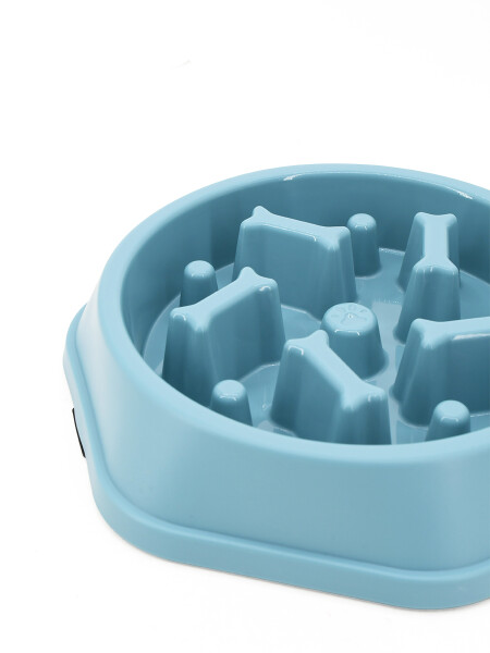 PLATO PARA COMER LENTO AZUL