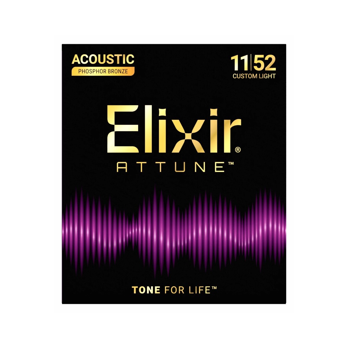 Encordado Folk Elixir Attune Xw Cuslt Phosphore 011 