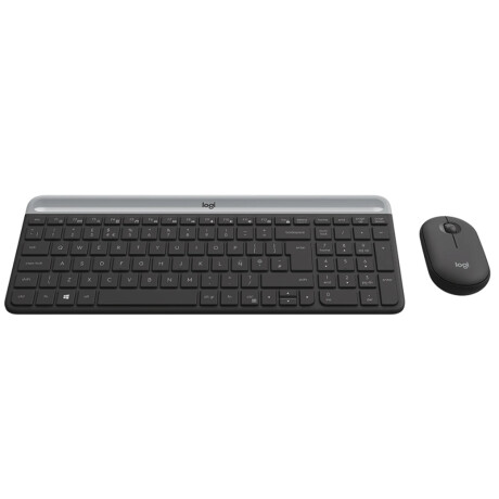 Combo Teclado Y Mouse Inalambrico Logitech Mk470 Black Spa Combo Teclado Y Mouse Inalambrico Logitech Mk470 Black Spa