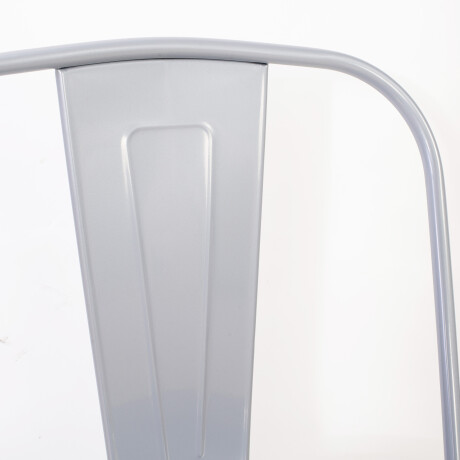 SILLA DE COMEDOR CY-20002 METAL GRIS ESTILO TOLIX