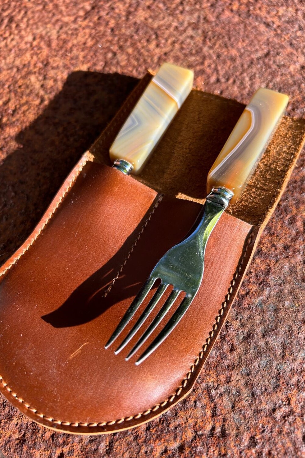 Snack Fork XL Caramel