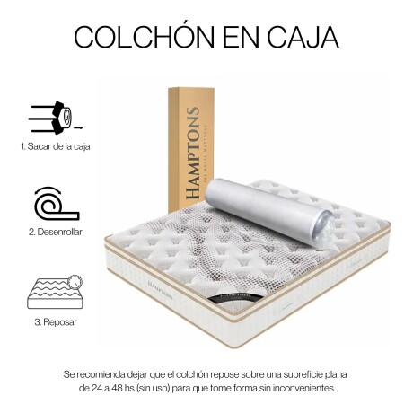 Colchon de resortes 2 Plazas Hamptons Tantalum Colchon de resortes 2 Plazas Hamptons Tantalum