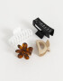 Broches Sets Carey Set De Broches Combinados - Combinacion Multicolor