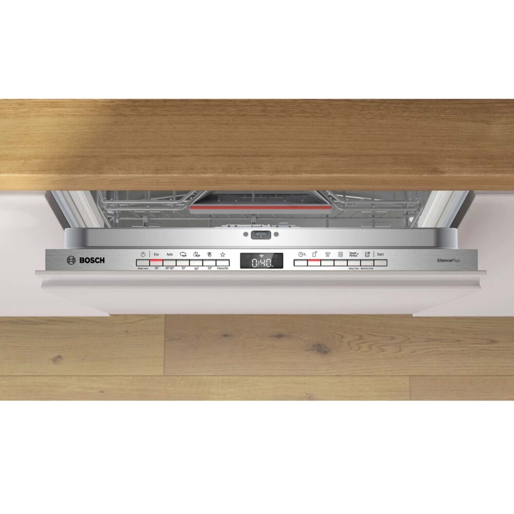 LAVAVAJILLAS BOSCH 14-CUBIERTOS BLANCO INTEGRABLE SMH4ECX28E