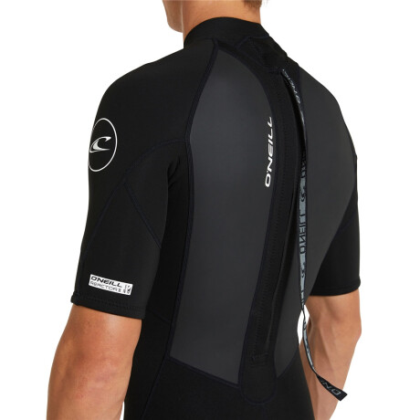 Traje O'Neill Reactor Back Zip Short Sleeve Full 2 MM - Negro Traje O'Neill Reactor Back Zip Short Sleeve Full 2 MM - Negro