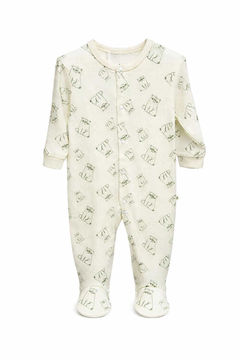 ENTERITO ESTAMPADO OSO - CRUDO 