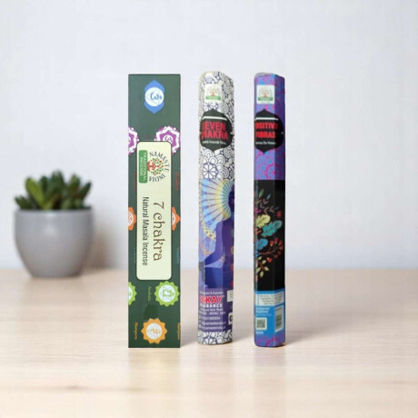 Set x3 Chakras Negro