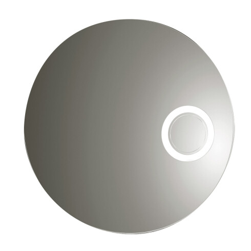Espejo Redondo 50Cm Con Espejo De Aumento (X3), Luz Led Y Sistema Touch 000