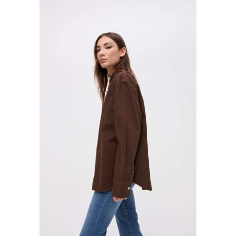 Sobrecamisa Dionne Chocolate