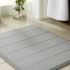 ALFOMBRAS DE BAÑO ACOLCHONADAS gris