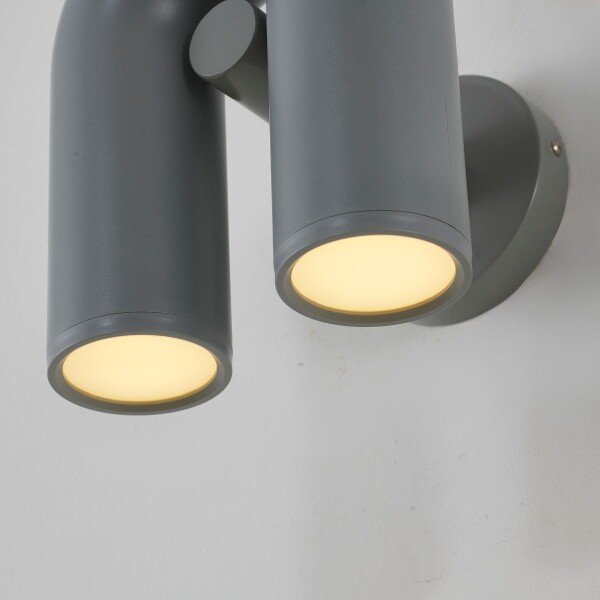 LUMINARIA DE PARED ORBITER Gris - UNICO