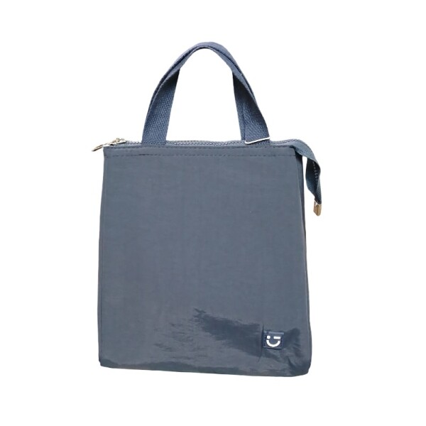 Lunchera triangular azul