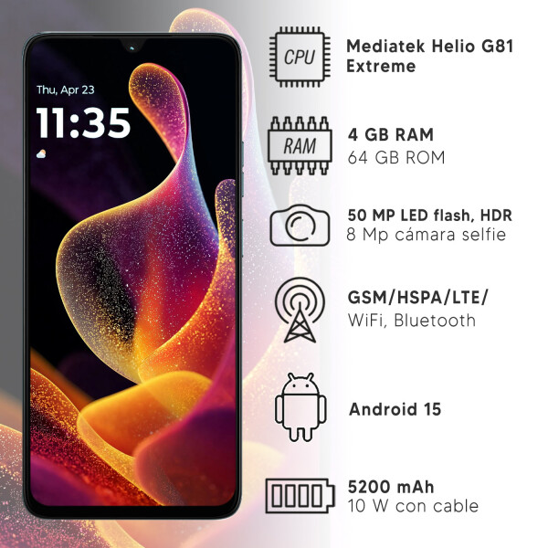 Motorola Moto G06 Dual Sim 64gb 4gb Ram + Regalo AZUL