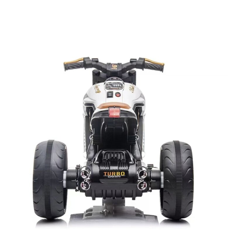 Moto a Bateria Bebesit Trueno 12V con Luces y Sonido Negro