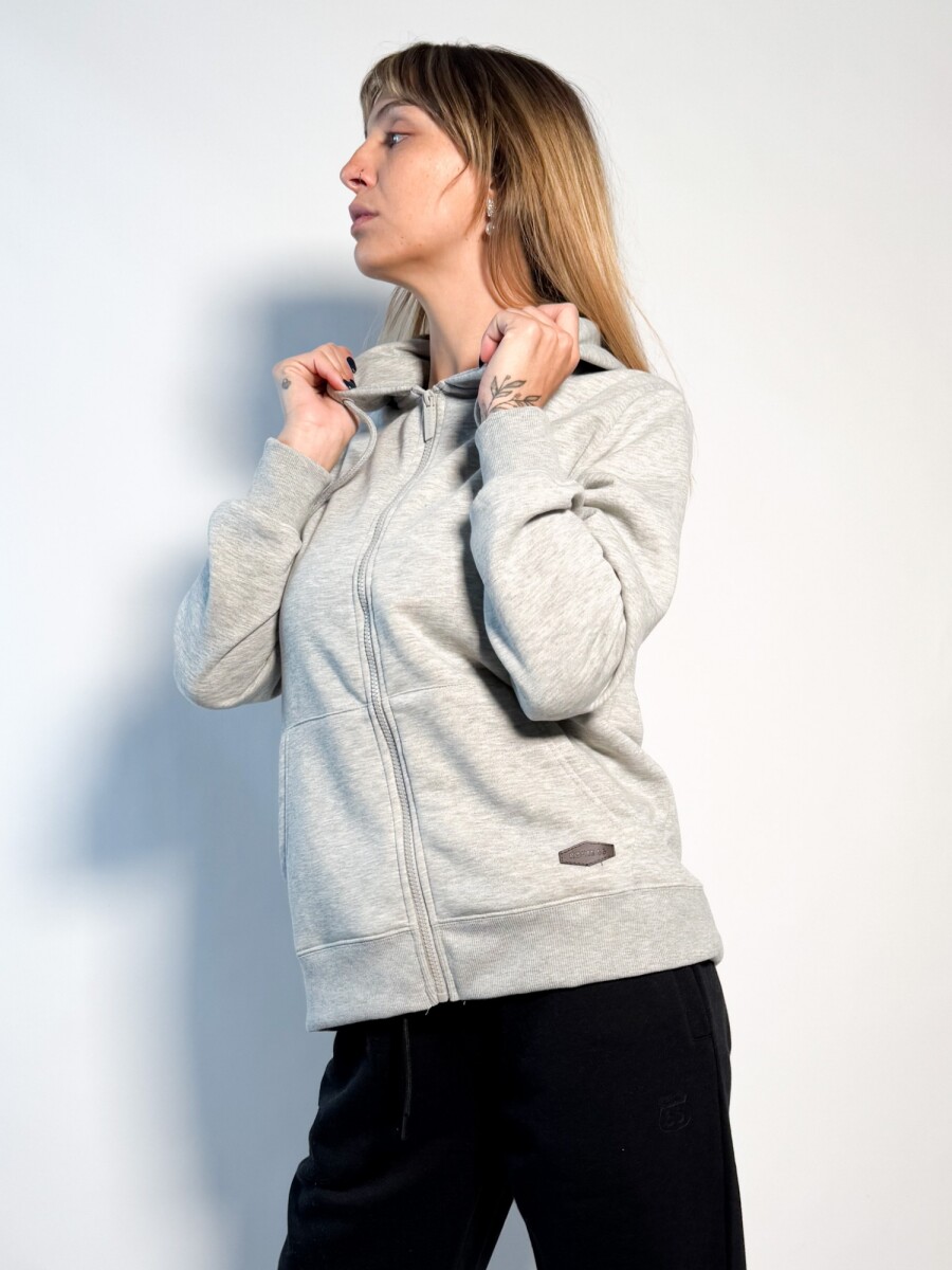 Campera Bruna - Gris Melange 