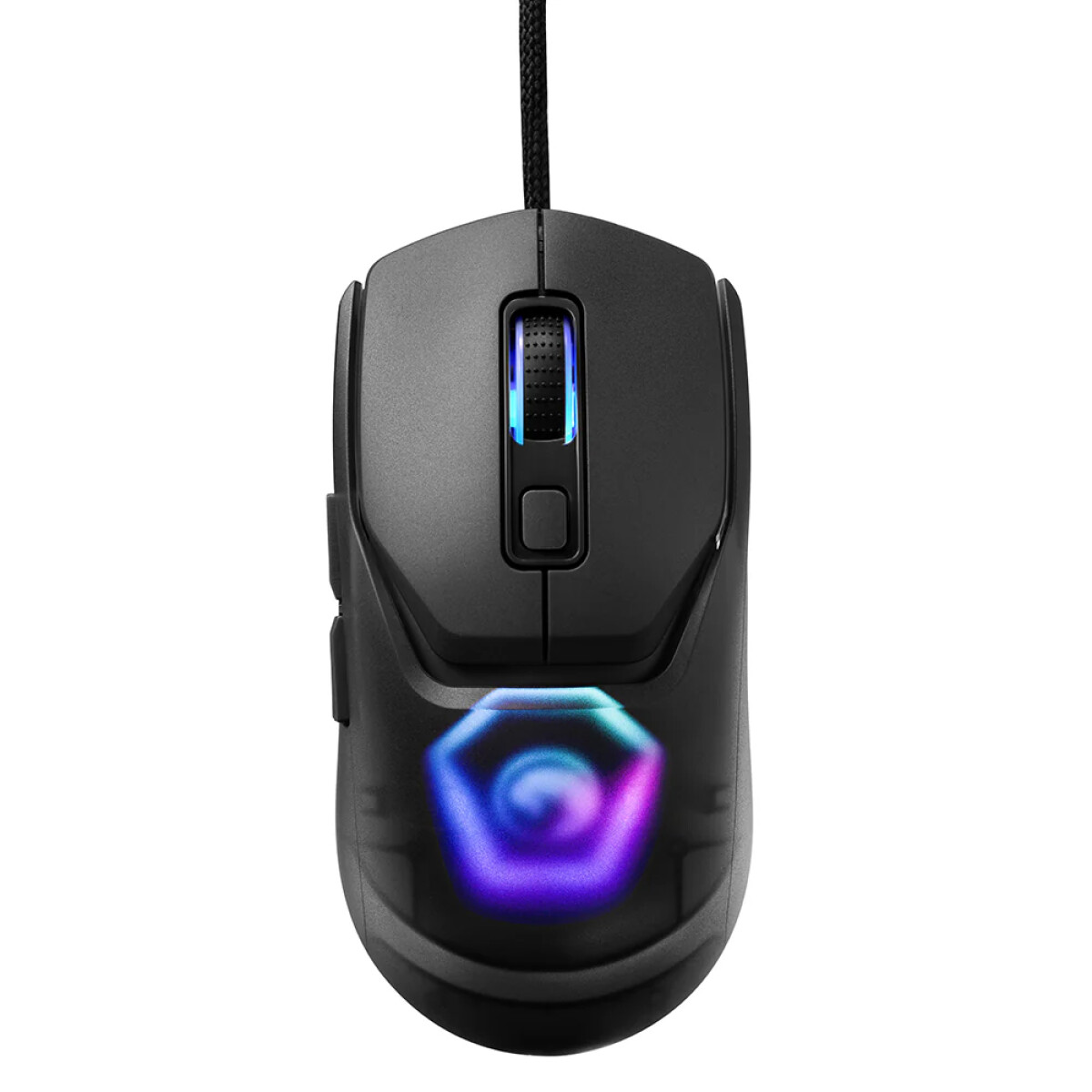 Mouse Gamer Marvo ZFit Lite 1200 DPI RGB Gris 