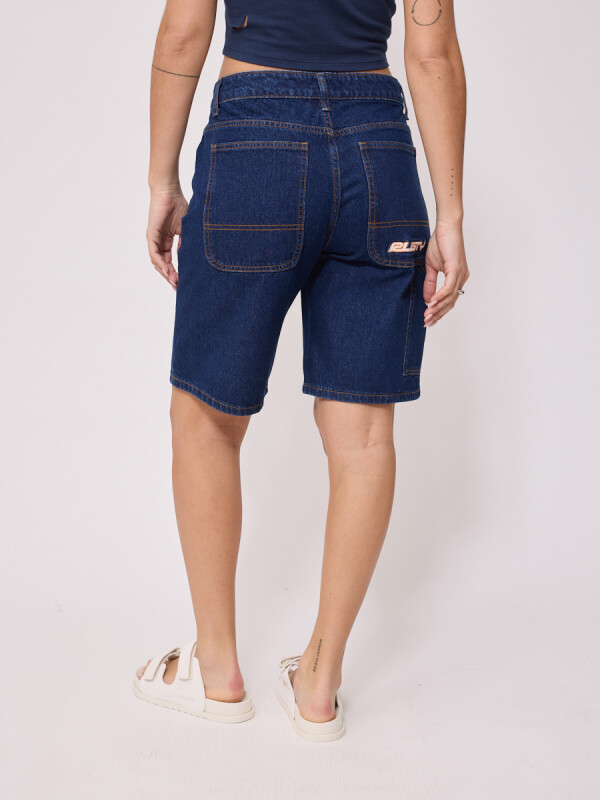 SHORT JEAN MIRELA RUSTY Azul Oscuro
