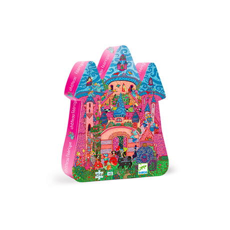Puzzle Djeco 54 piezas Diseño The Fairy Castle