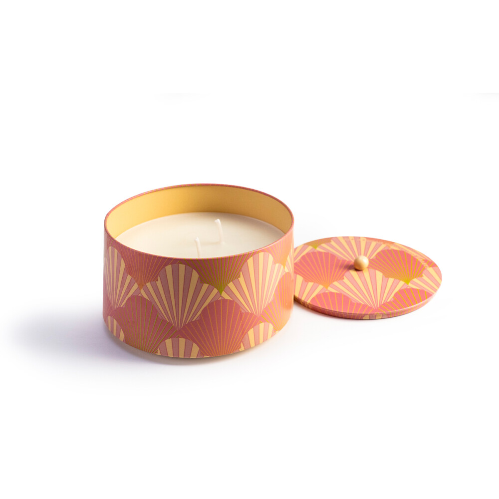 VELA AROMATICA ART COLLECTIBLE MANDARIN ROSE